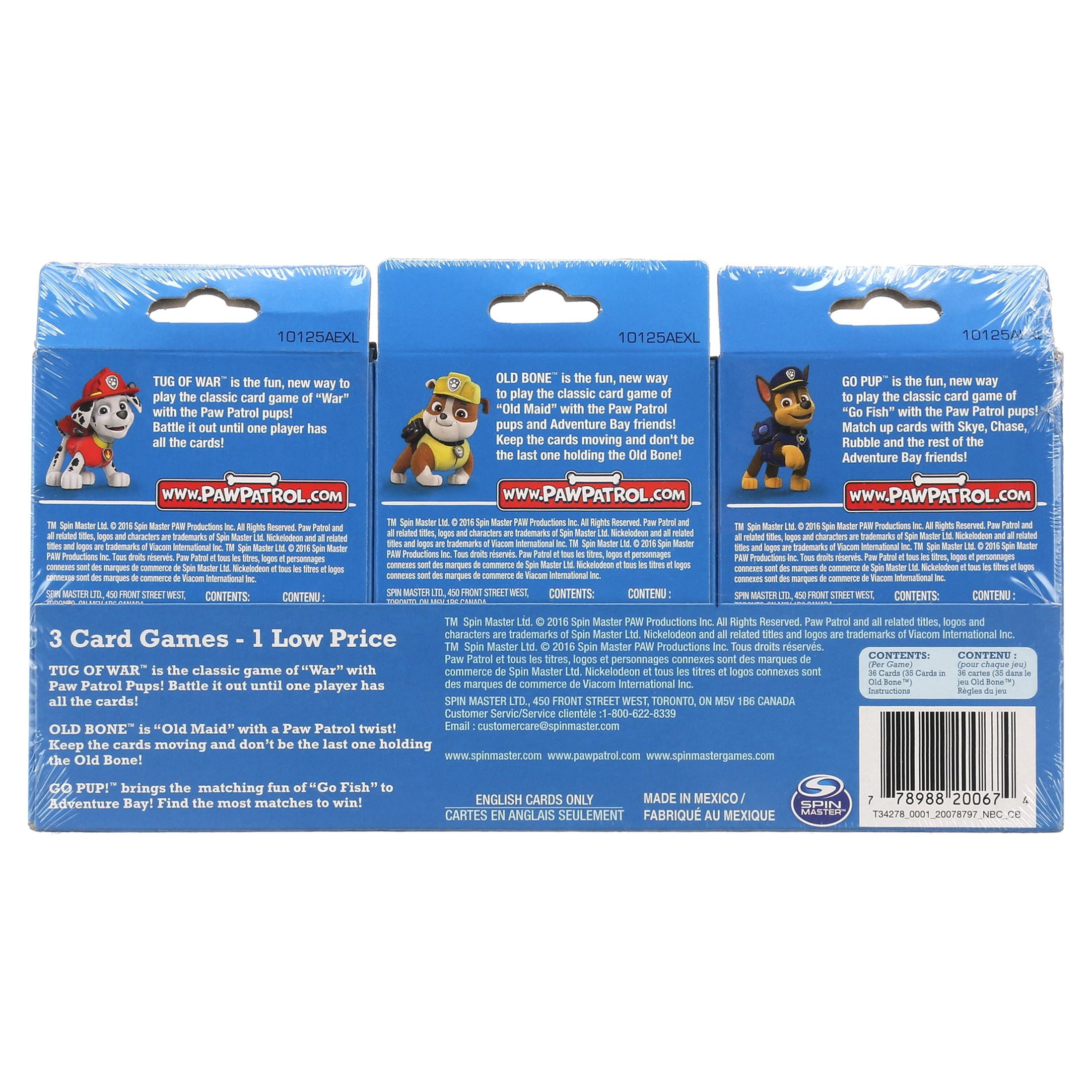 PAW Patrol Playing Cards Value Pack