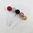 thumbnail image 3 of 2 cm 2,5 cm 3 cm 4 cm Feliz Navidad bola de brillo Navidad Año nuevo Baby Shower Cupcake decoraciones bolas de perlas de espuma sintética, 3 of 4