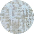 thumbnail image 1 of Ahgly Company Indoor Round Abstract Gray Cloud Gray Abstract Area Rugs, 3' Round, 1 of 6