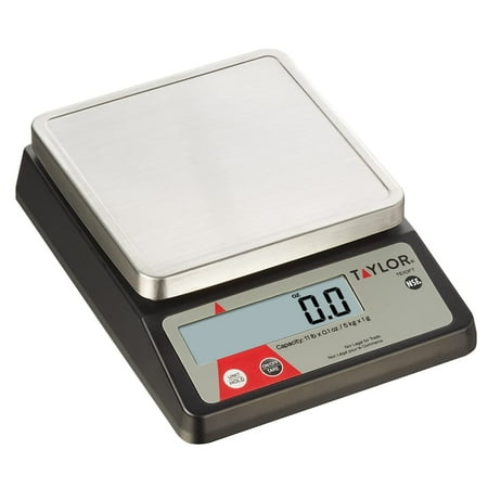 

TE10FT 11-Pound Compact Digital Portion Control Scale Stainless Steel NSF