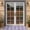 Purple Boston Terrier, variant on Chihuahua and Footprints Door Rugs,Washable Non Slip Door Mats Indoor,Decorative Door Mats,Entry Mat Indoor for Entrance,Bedroom,Kitchen,Bathroom,17"x30"