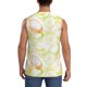 thumbnail image 4 of Fotbe Lemon Potatoes Men's Camiseta sin Mangas Estampada para Hombres, Playera Casual para Gimnasio, Entrenamiento, Playa-Medium, 4 of 7