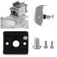 thumbnail image 1 of Soporte De Base Del Adaptador De Montaje En Zapata Fría Con Tornillos, Ligero Soporte De Base Del Adaptador De Montaje En Zapata Fría Portátil Para Jaula De Cámara, 1 of 7