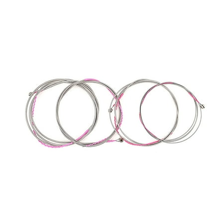 Replacement String Instrument Unatoiry Pack of 4 4-strings Bass Guitars String Musical Instrument ...