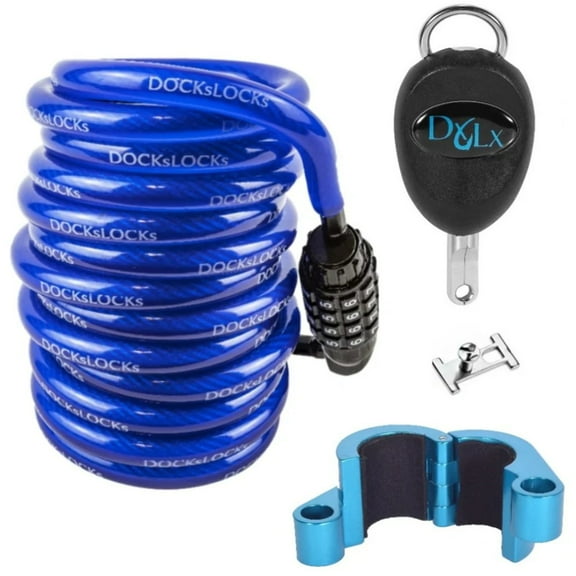 DocksLocks Deluxe SUP Paddleboard Anti-Theft Security System with Paddle Lock for Sports and Outdoor