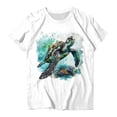 thumbnail image 4 of Njoeus Summer Outfits for Women Hawaiian Shirts for Women Women Funny Graphic Tees Casual Beach Hawaiian Shirts Women Workout T-Shirt Printed Cute Tops Summer Vacation Vintage Tshirt Trendy Blouse S-5, 4 of 4