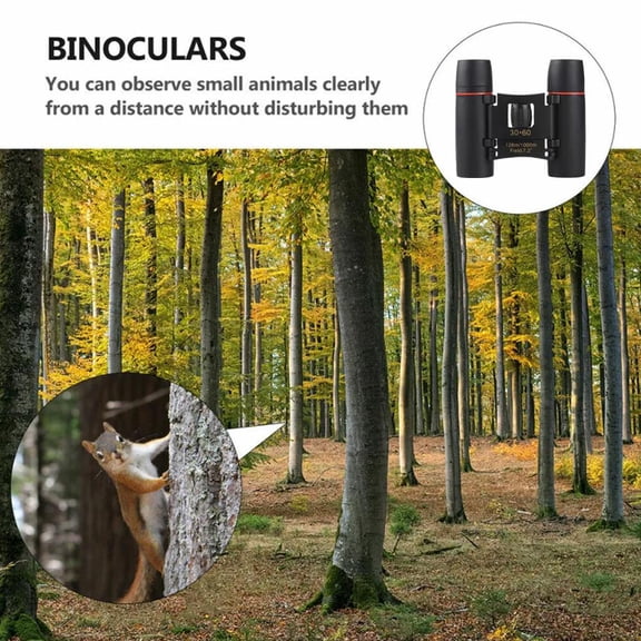 SSKFHGI Binoculars 30x60 Zoom Outdoor Travel Compact Folding Telescope Hunting