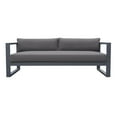 thumbnail image 2 of Aelani Outdoor 4 piece Set in Dark Grey Finish and Charcoal Cushions, 2 of 7