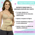 thumbnail image 2 of Faja Post Parto y Post Cirugía Alta Nude, 2 of 5