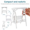 thumbnail image 3 of IFANLANDOR 1Set Miniature Swing In Wooden Material For Diy Craft And Mini House Garden, 3 of 8