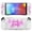 White, variant on PlayVital Cyber Spider Protective Case for Nintendo Switch 2, Ergonomic Anti-slip Silicone Grip Covers, Dockable Hard Case Shell for Switch 2 with Joystick Cap & Sticker, Shockproof Skin - White