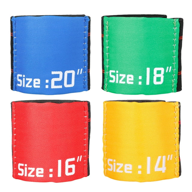 4 Pcs Tampon de Réduction de Bruit pour Tambour Cymbale Silencieuse Ceinture Polyester Couleur Assortie