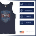 thumbnail image 6 of Ford Mustang Boss 302 Tank Top American Muscle Car Fan Performance Racing Road Runner V8 1969 2012 Men's Top, 6 of 7