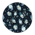 thumbnail image 3 of Kdxio Reflective Bucket Hat - Gnome and Snowflakes Print Bucket Hat for Men,Women, 3 of 9