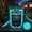 Blue, variant on Rijanmt 200pcs Glow in the Dark Garden Stones Can Absorb Sunlight,Night Guide Luminous Pebbles,Glowing Stepping Rocks,Outdoor Lawn Patio Pathway Walkway Landscaping/Fish Tank Aquarium Decor,Colorful