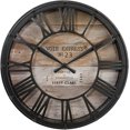 thumbnail image 2 of Reloj de Péndulo de Pared Estilo Vintage - Diámetro Color Marrón Cobre Efecto Envejecido TUNC Sencillez, 2 of 5
