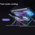 thumbnail image 4 of Maytalsory Laptop Cooling Heightening Stand Tabletop Tablet Heat Dissipation Rack Home Portable Cooler Holder Notebook Computer Accessories Gray, 4 of 8