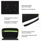 thumbnail image 3 of Organizador de afeitora Eléctrica, Diseñado para, Estuche de Vije Con Correa de Mano, Bolsa de Malla para Accesorios, Negro Verde, 3 of 7