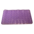 thumbnail image 5 of Dependable Industries Inc. Essentials Grass Textured Spa Quality Foot Scrubber Bathmat Bathroom Tub & Bath Mat Anti-Slip 24.5" x 13.5" Lavender, 5 of 5