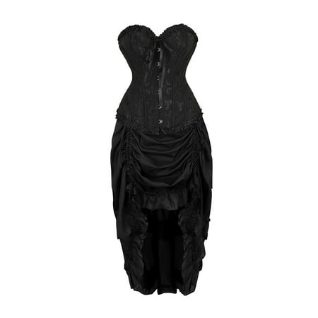 LARUYEKO Suit Corset Brown Court European Split Women`s Shapewear Women s Blouse Tunic for Men Blue Tunic Men Dress Patterns for Women Sexy Gothic Dresses Bag Crossbody Decorations Wedding Zefotim
