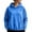 Royal Blue #13, variant on DORKASM Hoodie Women Long Sleeve Crew Neck Acid Wash Sweatshirts Oversize Fashion 2026 Tops Fall Winter Solid Color Comfy Hoodies with Pockets Dark Green M