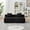 Black, variant on 2-Seater Modular Loveseat with 2 Pillows, 2-Piece Cloud Couch with Plush Cushions, Compact Fabric Sofa for Small Spaces (Green)