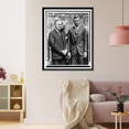 thumbnail image 3 of Historic Framed Print, Lindbergh receives the Congressional Medal of Honor from President Coolidge, 17-7/8" x 21-7/8", 3 of 9