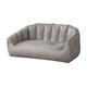 thumbnail image 4 of Sillón tipo puf,Sofá Puff con reposabrazos para adulto,Sofá tipo puf con relleno incluido Lazy Sofa,Muebles modernos del sofá de 2 plazas del loveseat,Sofá de piso interior Gris claro 140cm, 4 of 8