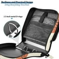thumbnail image 5 of ALAZA Zipper Binder Autumn Trees Pattern 3 Ring Trapper Keeper File Folder Organizer Bag, 5 of 8