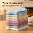 thumbnail image 3 of 8 Pairs Women Warm Fluffy Fuzzy Socks, Microfiber Home Sleeping Slipper Socks, 3 of 7