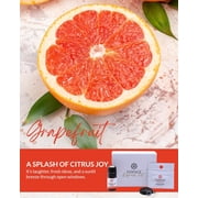 Essence Refresh Kit – Grapefruit Essential Oil – Black Wearable Aromatherapy Pod