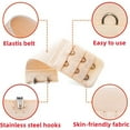 thumbnail image 4 of Women's Bra Extenders 1 Hook / 2 Hook / 3 Hook / 4 Hook Stretchy Soft Comfortable Bra Band Extension Strap, 4 of 6