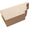 thumbnail image 6 of Ekena Millwork 4"W x 8"H x 16"L Asheboro Woodgrain TimberThane Rafter Tail, Primed Tan, 6 of 6