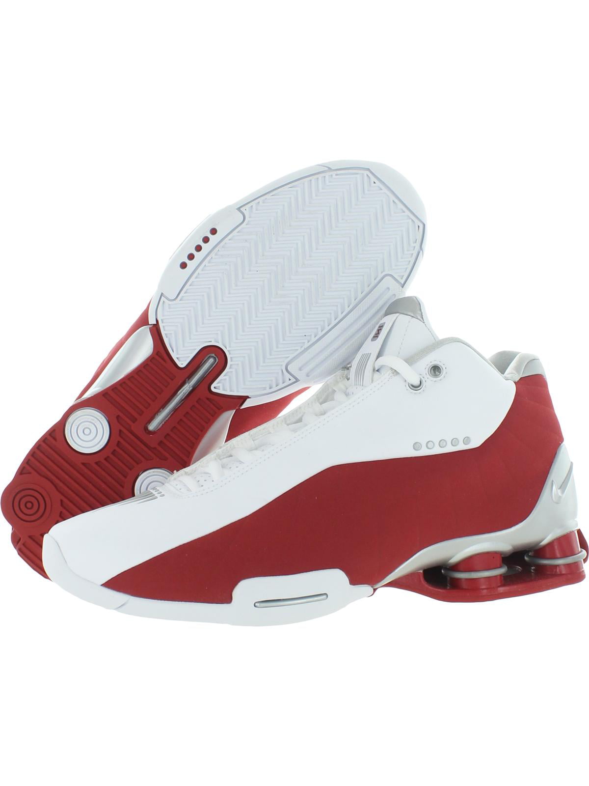 Térmico superficie maestría Nike Mens Shox BB4 Sport Performance Basketball Shoes White 8.5 Medium (D)  - Walmart.com