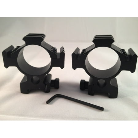 Ade Advanced Optics 35mm low Mounts with Picatinny rails on 3 sides. Rifle