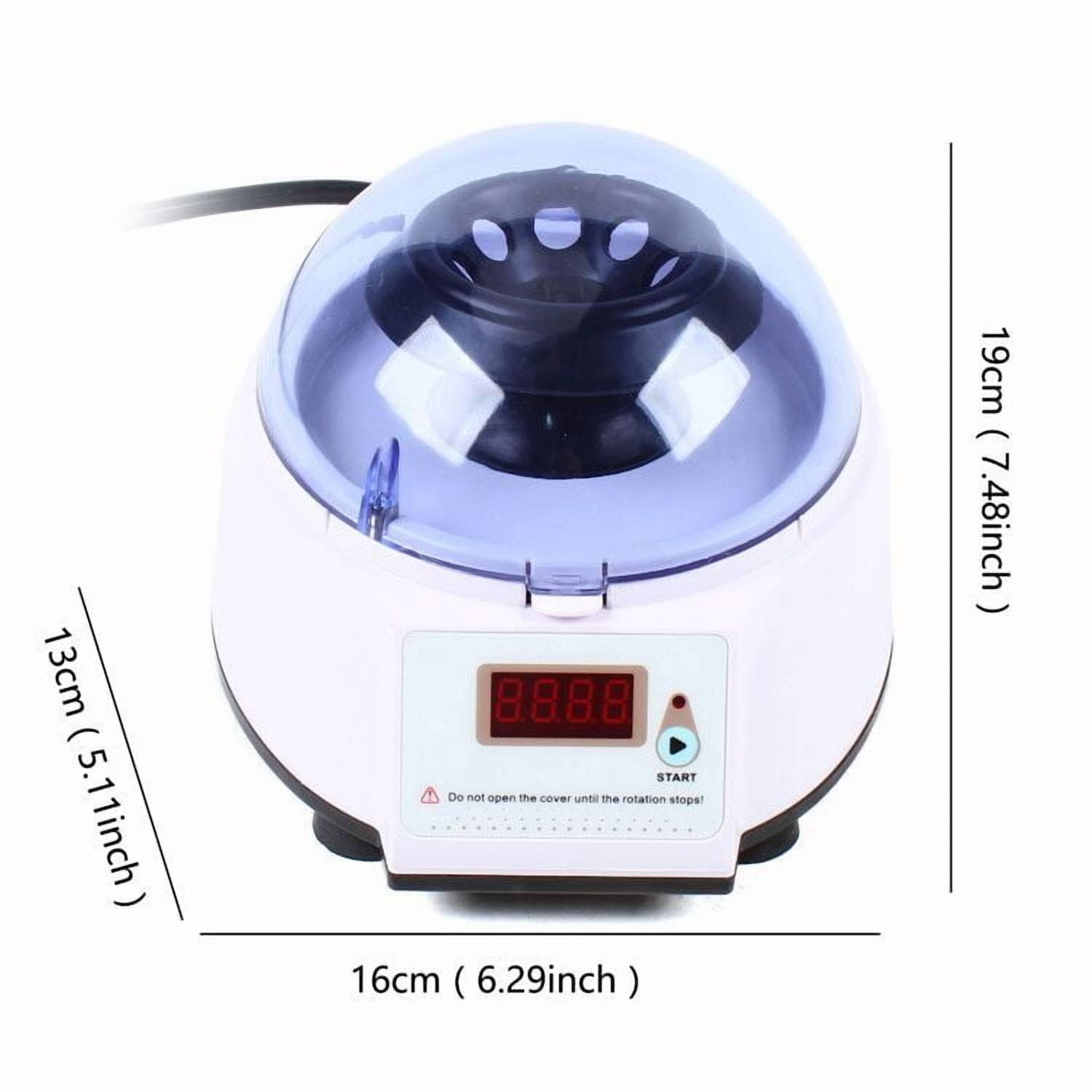 Mini Centrifuge Lab Mini Micro Centrifuge 4000 rpm w/ Angel/PCR Rotors LXJ-4