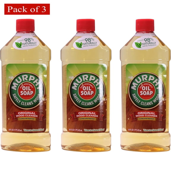 Murphy's Oil Soap, Original Formula - 16 Ounces (Pack of 3)