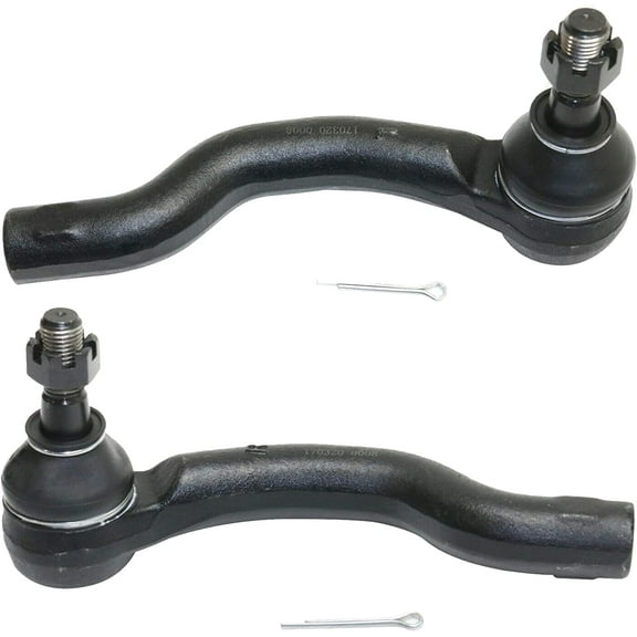 Detroit Axle - Front Outer Tie Rod Ends Replacement for Nissan Frontier Pathfinder Xterra