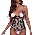 thumbnail image 4 of Corsé sexy de Halloween para mujer, vientre, soporte para el pecho, ropa interior moldeadora de espina de pescado, corsé + bragas Fridja  nalpqowj43606, 4 of 6