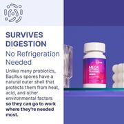 Microbiome Labs MegaSporeBiotic Kids Probiotic - Spore Based Gummy Probiotics for Kids - Supports Gut Health & Immunity with Bacillus Probiotic Blend - Berry Flavored 30 Gummies