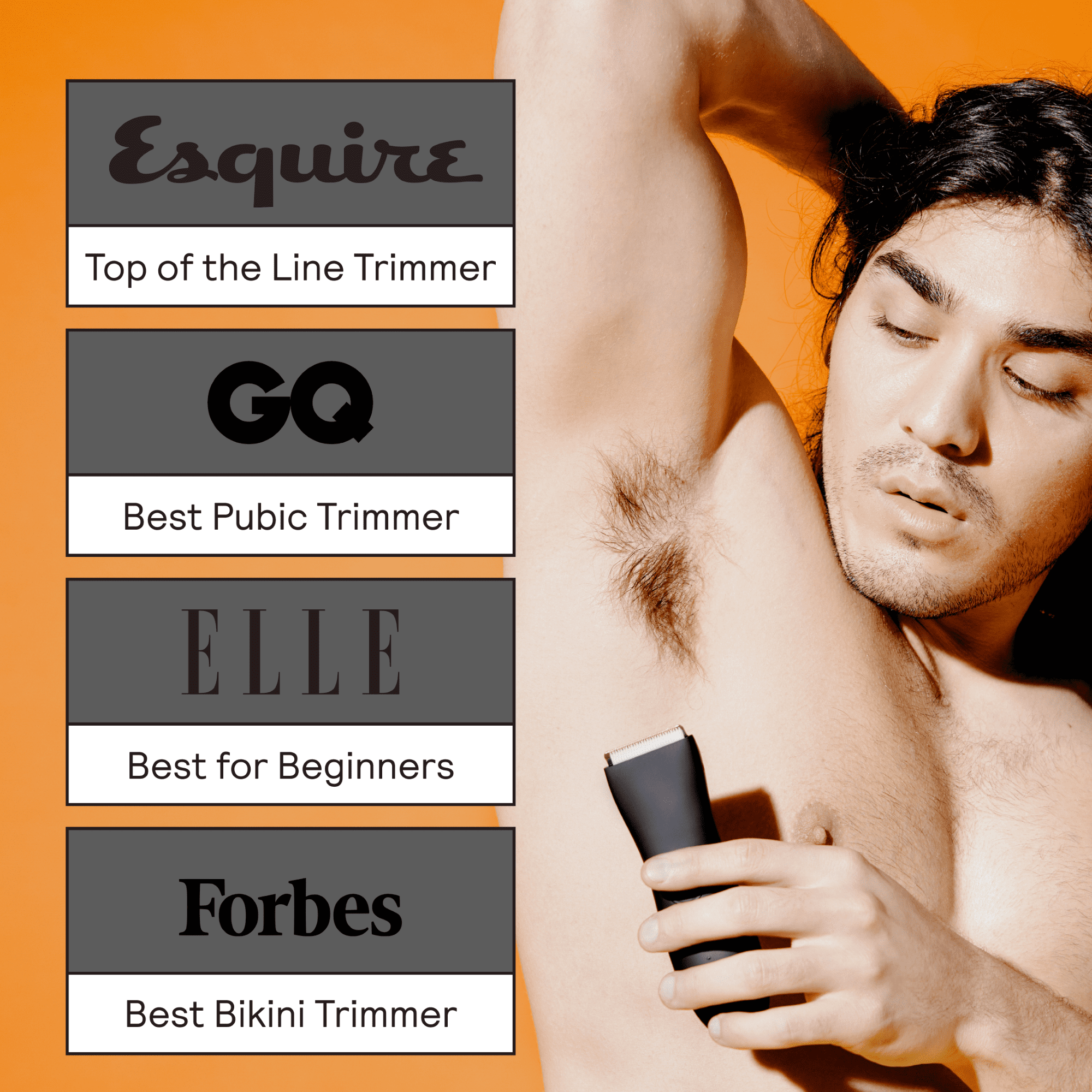 Meridian Complete Package features The Trimmer for Grooming Men & Women Body Hair, Plus The Spray, 2 Pc kit