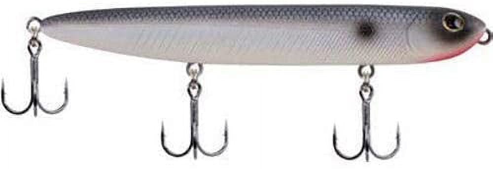 Berkley Drift Walker Topwater Fishing Lure, Ghost White, 1/2 oz