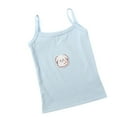 thumbnail image 1 of TZEWGL Cute Solid Color Vest Shirt For Kid Sleeveless Summer Beach Clothes For Toddlers size 2-3T, 1 of 3