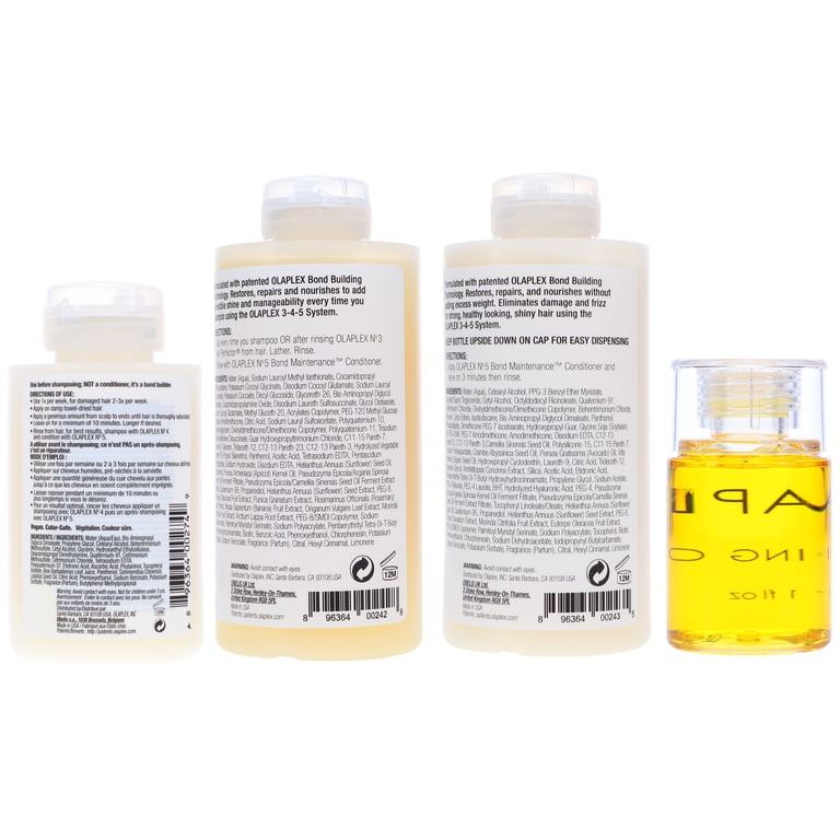 Olaplex No. 3, 4, 5 & 7 Combo Pack - Hair Perfector, Bond
