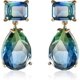 thumbnail image 1 of Pendientes de Mujer Aretes de Mujer con Cristal Color Azul Verdoso, Pendientes Colgante de Gota de Agua Elegantes y Nobles, Joyería Regalo Ideal para Mujer, 1 of 4