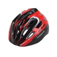 thumbnail image 1 of Greeniant Casco de bicicleta para niños, equipo de protección deportivo transpirable moldeado integralmente, cascos de montar en monopatín, Ciclismo negro rojo, 1 of 6