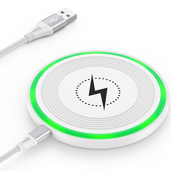 Fast Magnetic Wireless Charger,HopePow 15W Wireless Charging Pad for Mag-Safe Charger Stand Wireless Charging Pad for Samsung iPhone 15/15 Pro/15 Plus/14/14 Pro/13 Plus/13 Pro max/ 13/12 Pro,White