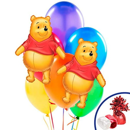 Celebrate Birthday Express - Birthday Express Kits Winnie The Pooh Jumbo Balloon Bouquet