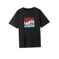 thumbnail image 4 of Camiseta de manga corta para mujer, ropa de calle suave de verano, Top para deportes, senderismo, mujer L, 4 of 7