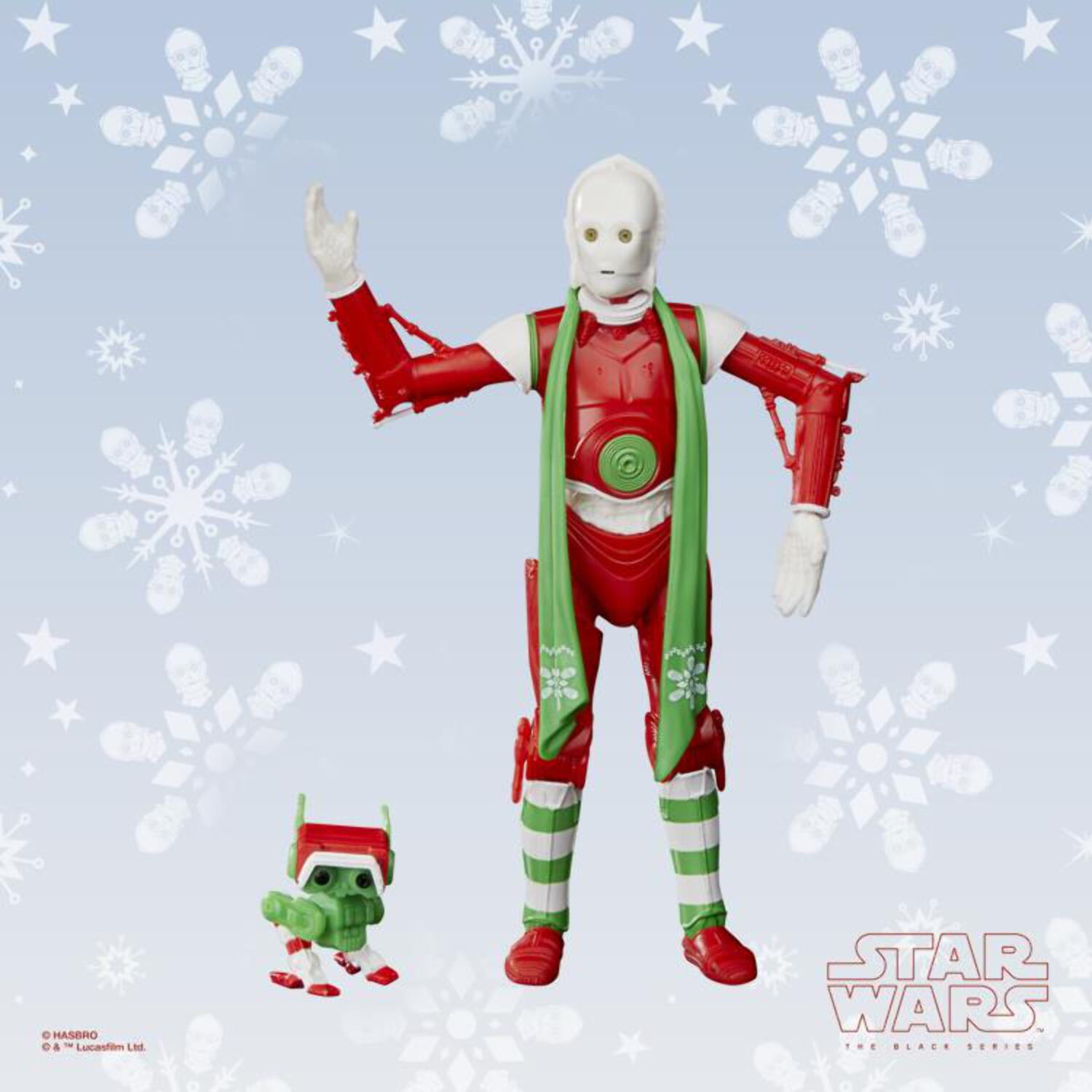 Star Wars The Black Series 6 Inch Action Figure Exclusive - Protocol Droid (Holiday Edition)